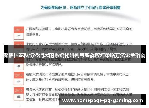 聚焦国家队伤停消息的系统化研判与实战应对策略方法论全指南