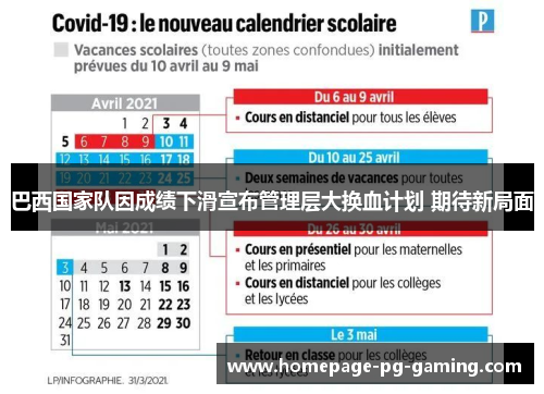 巴西国家队因成绩下滑宣布管理层大换血计划 期待新局面